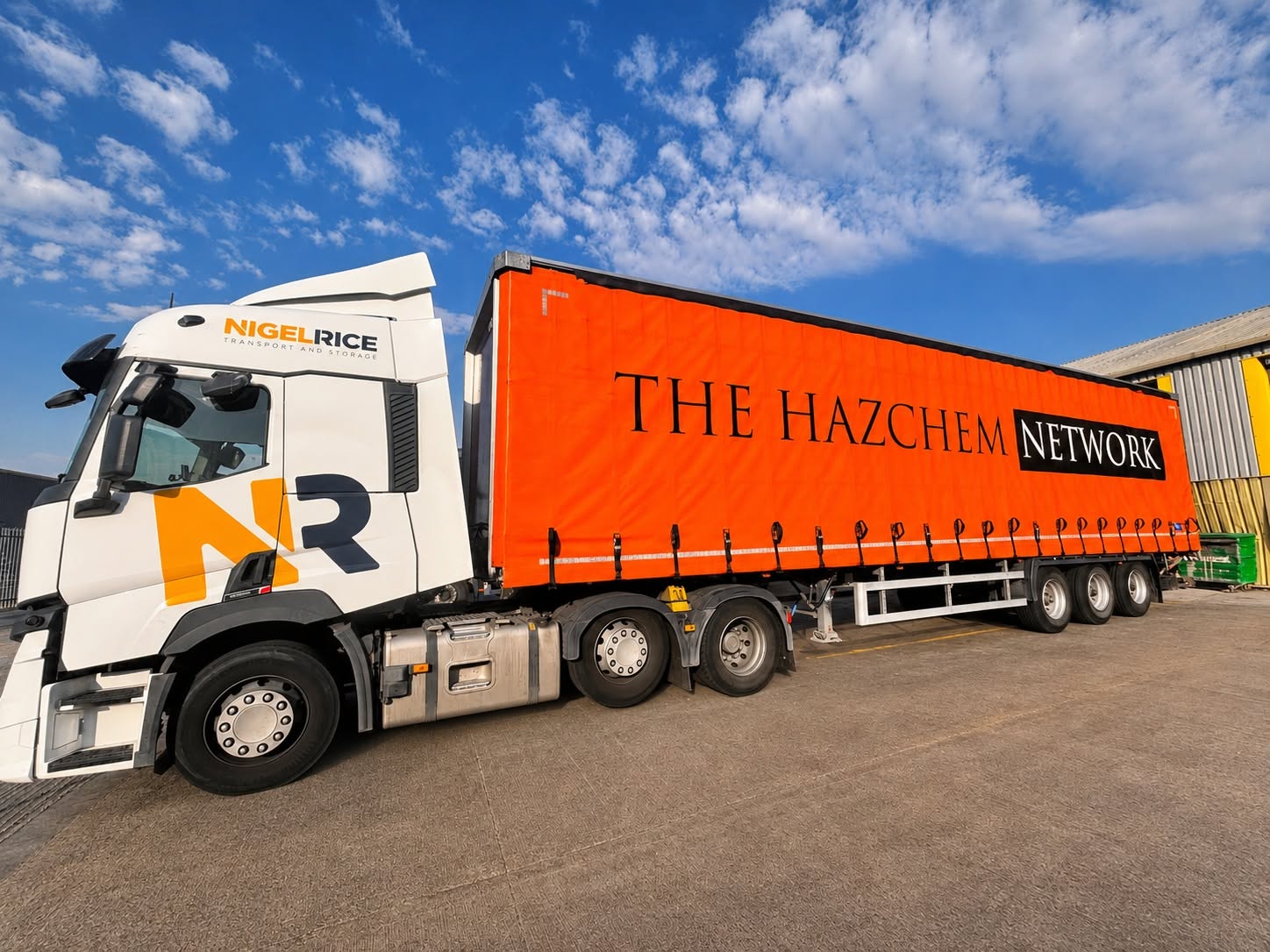 Hazardous parcel transport and logistics services from Lightning Parcels