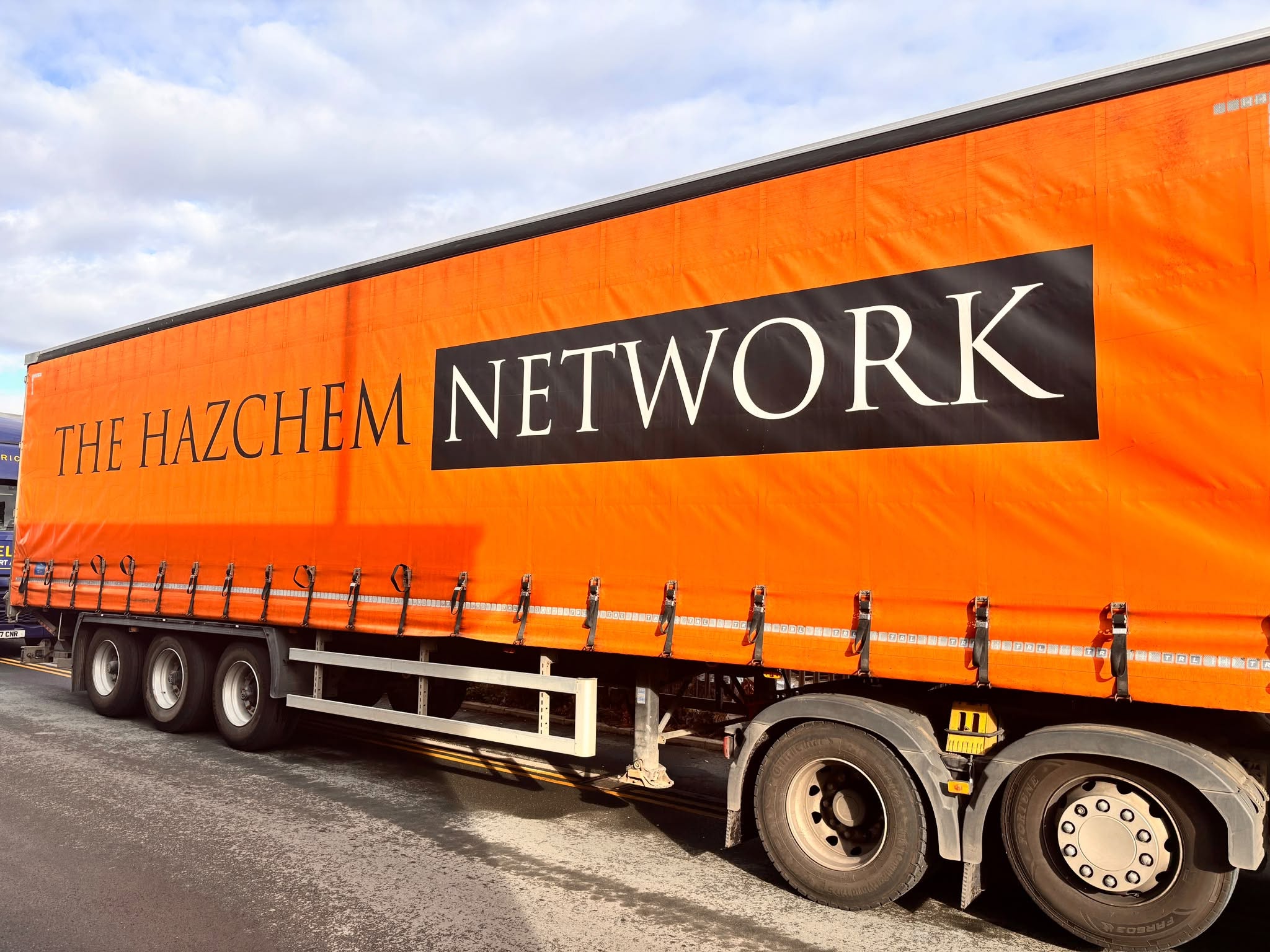 Specialist transport for hazardous parcels