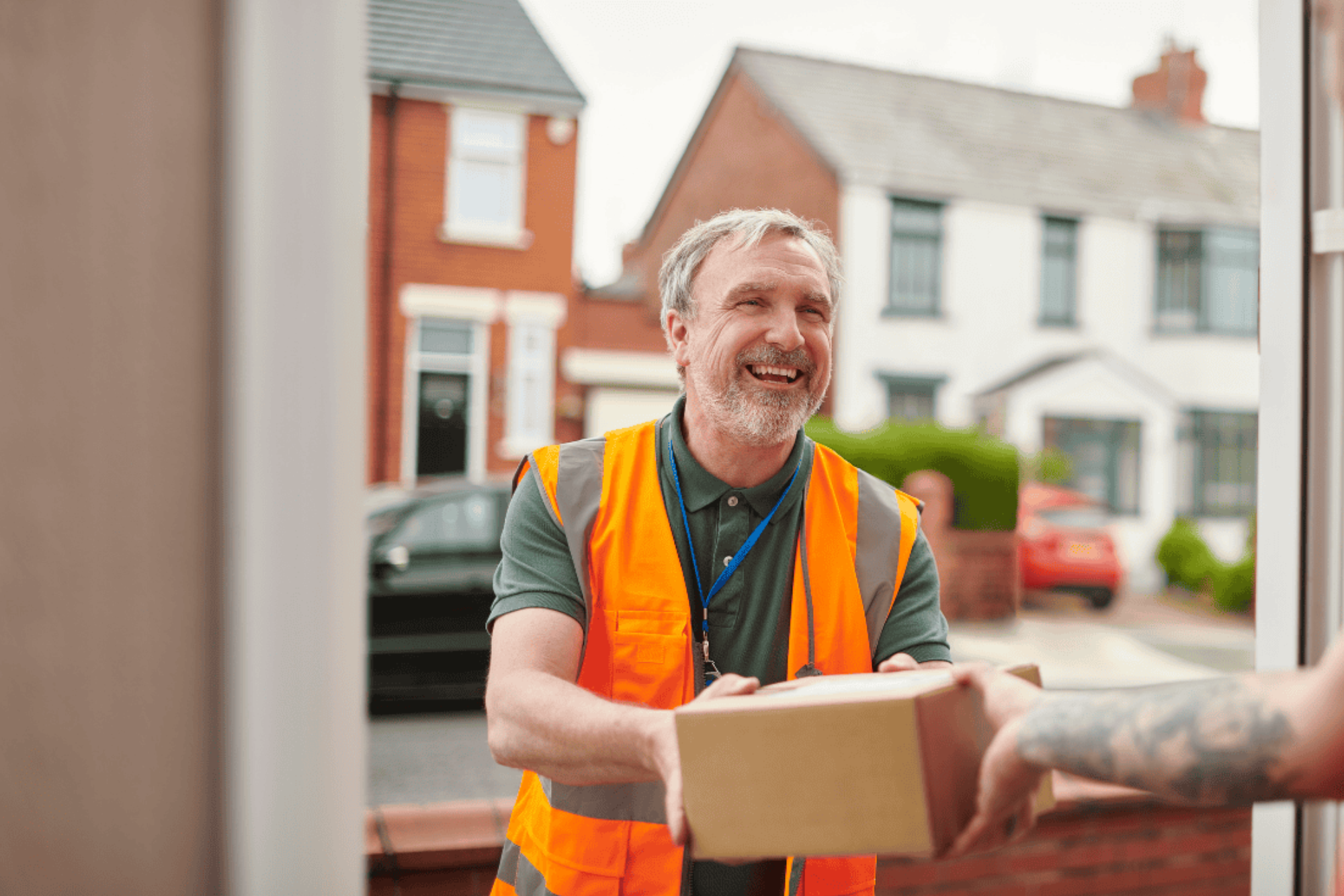 Courier providing a same-day parcel collection service